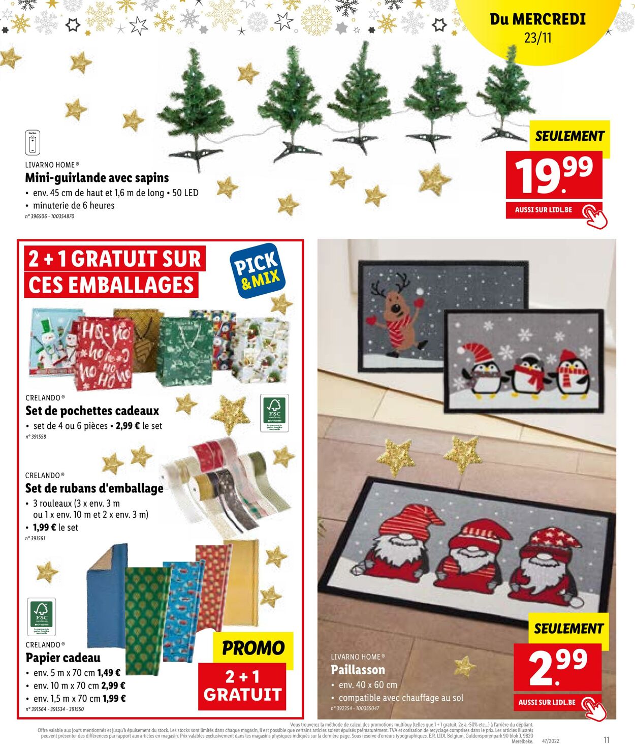 Folder Lidl 21.11.2022 - 26.11.2022