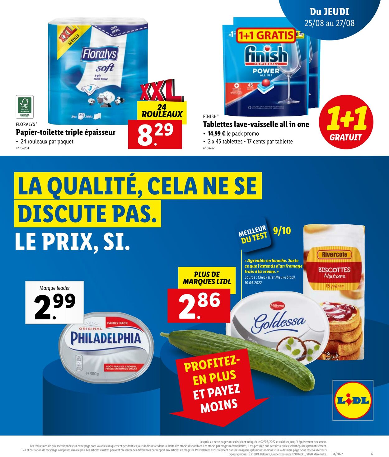 Folder Lidl 22.08.2022 - 27.08.2022