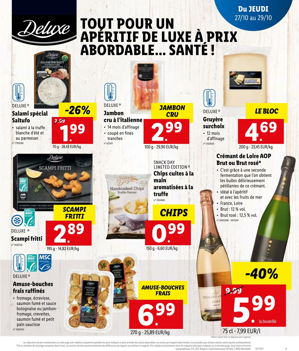 Folder Lidl 24.10.2022 - 29.10.2022