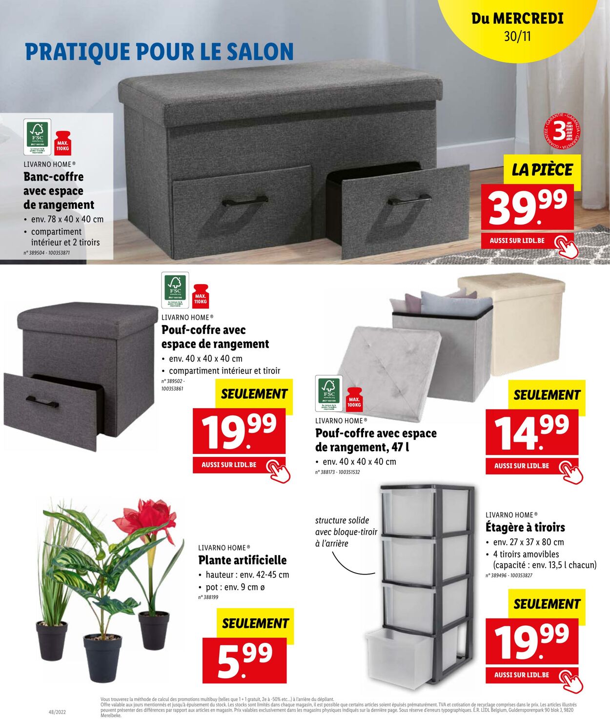 Folder Lidl 28.11.2022 - 03.12.2022