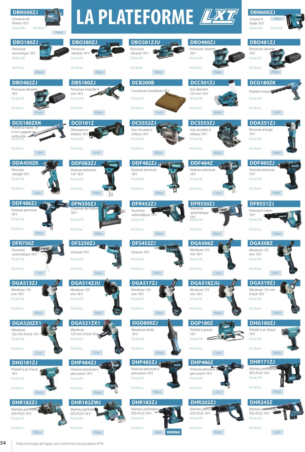 Folder Makita 01.04.2023 - 30.09.2023