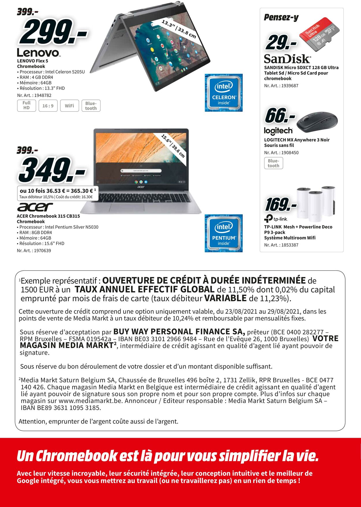 Folder MediaMarkt 23.08.2021 - 29.08.2021