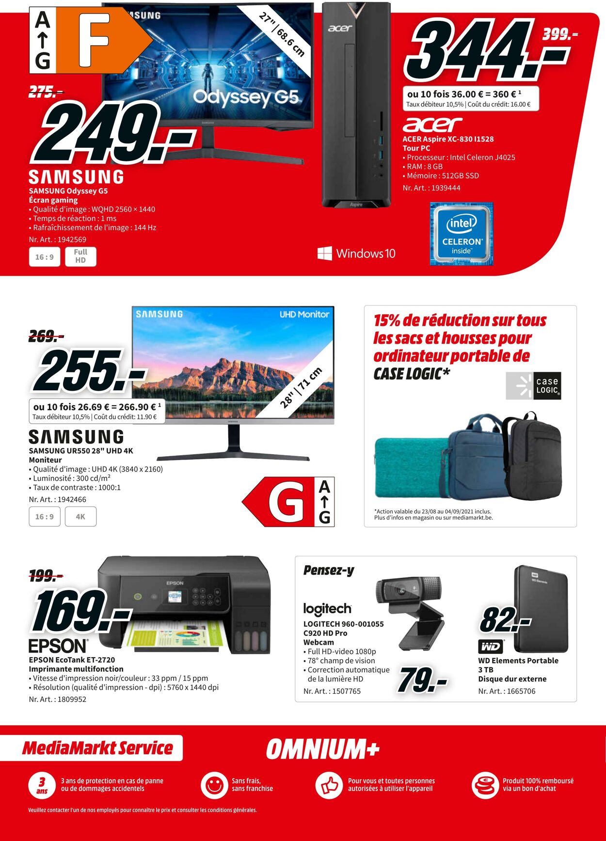 Folder MediaMarkt 23.08.2021 - 29.08.2021