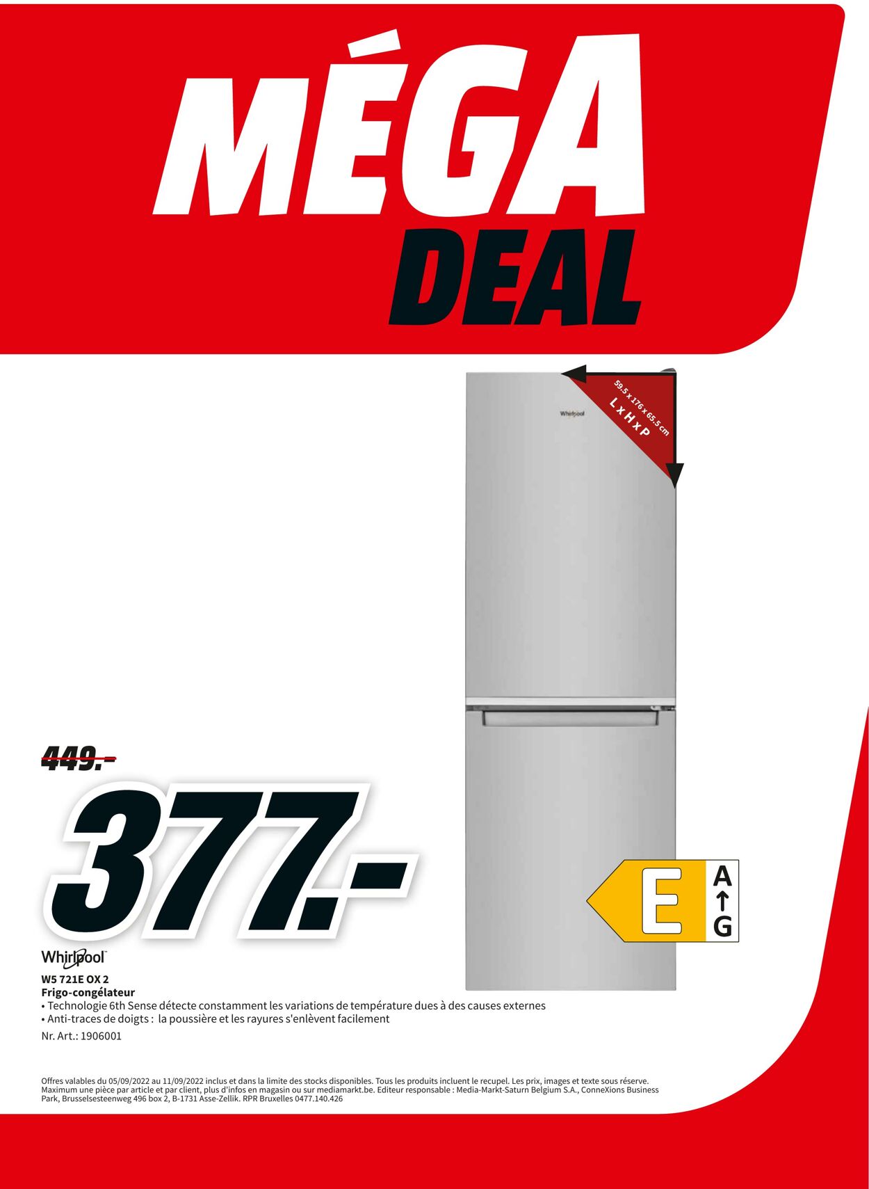 Folder MediaMarkt 05.09.2022 - 11.09.2022