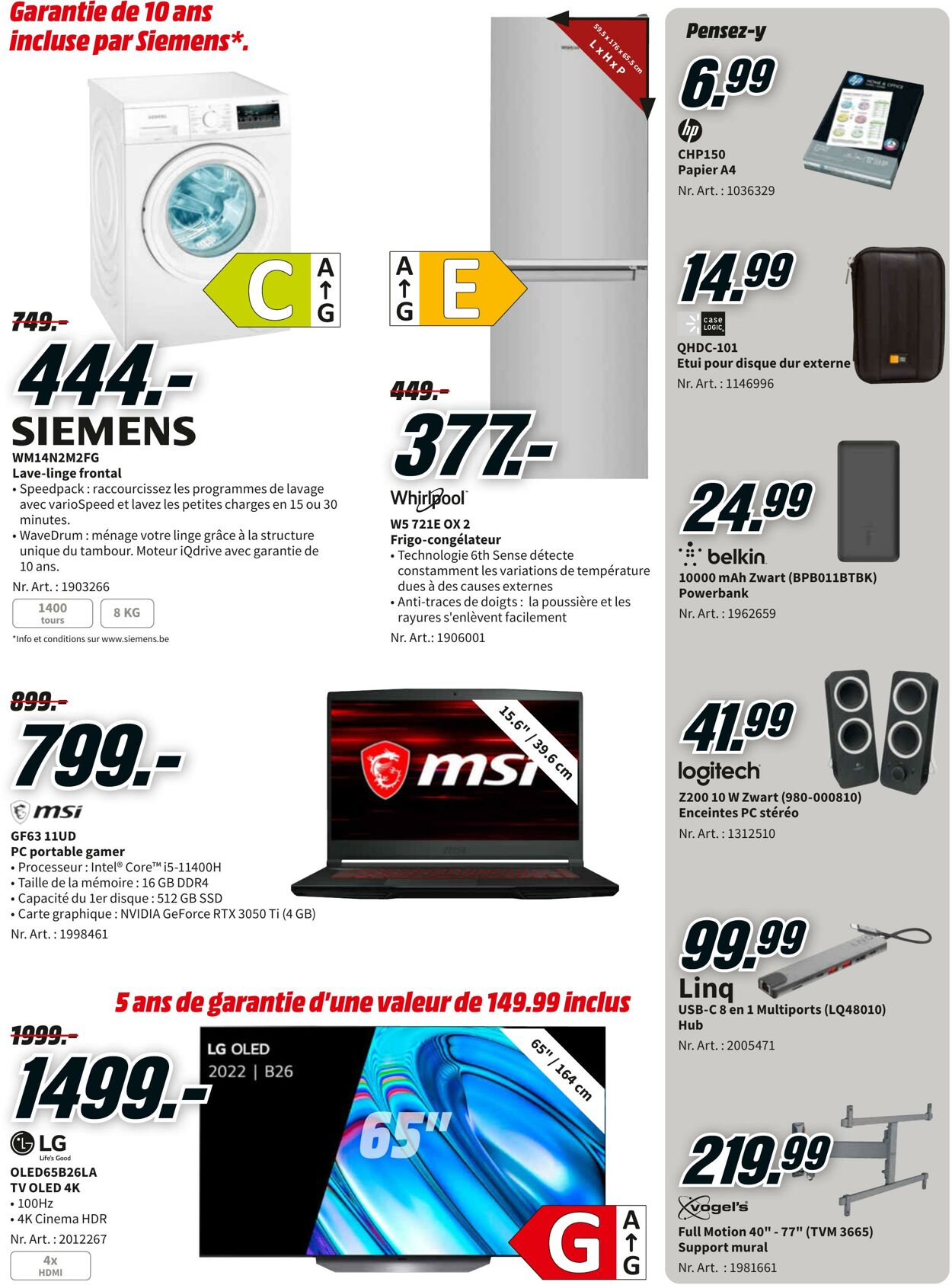 Folder MediaMarkt 05.09.2022 - 11.09.2022