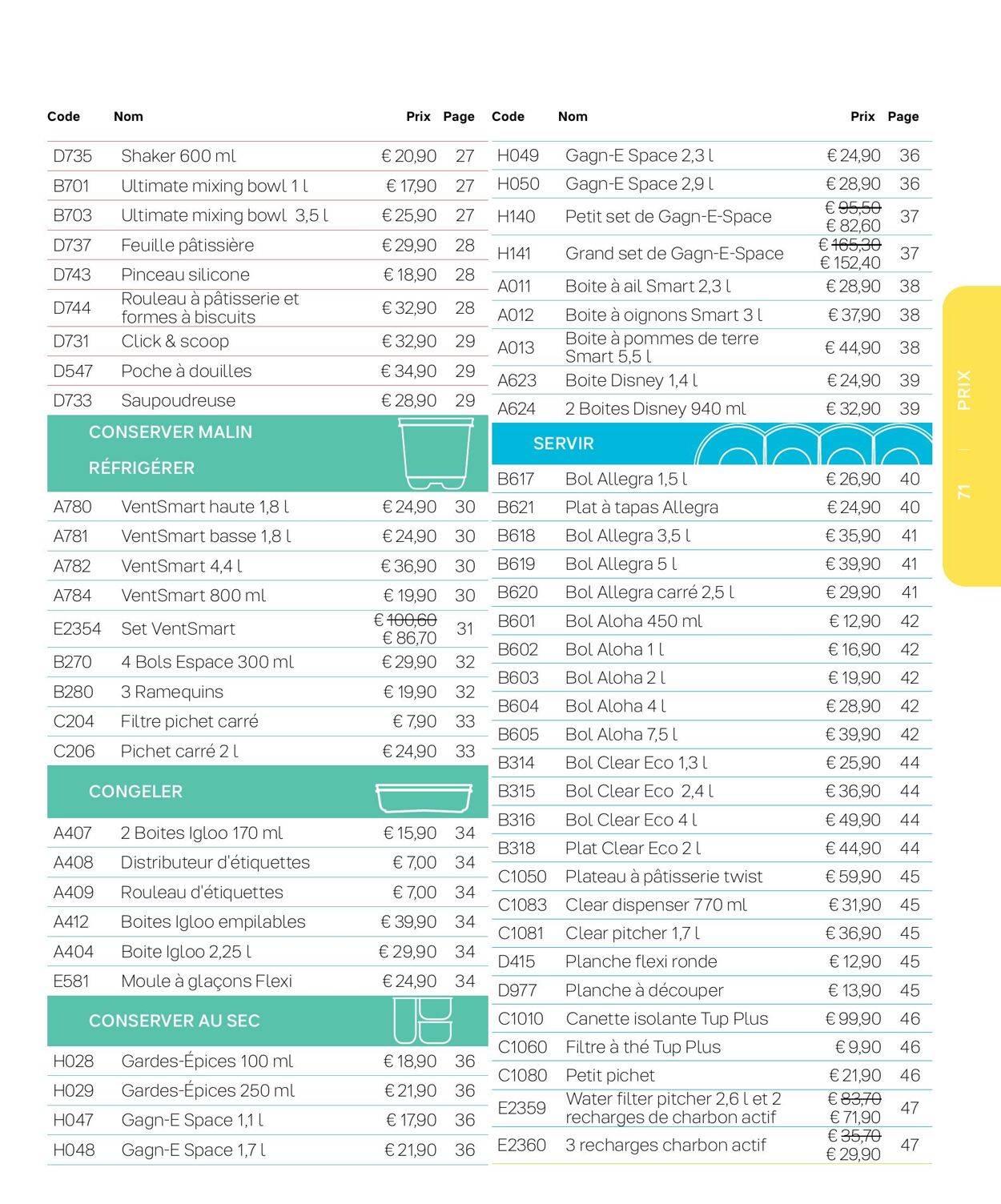 Folder Tupperware 27.03.2023 - 08.09.2023