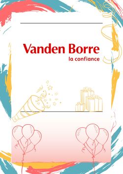 Folder Vanden Borre 20.04.2023 - 05.05.2023