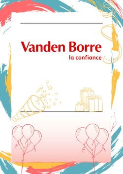 Folder Vanden Borre 06.03.2023 - 20.03.2023
